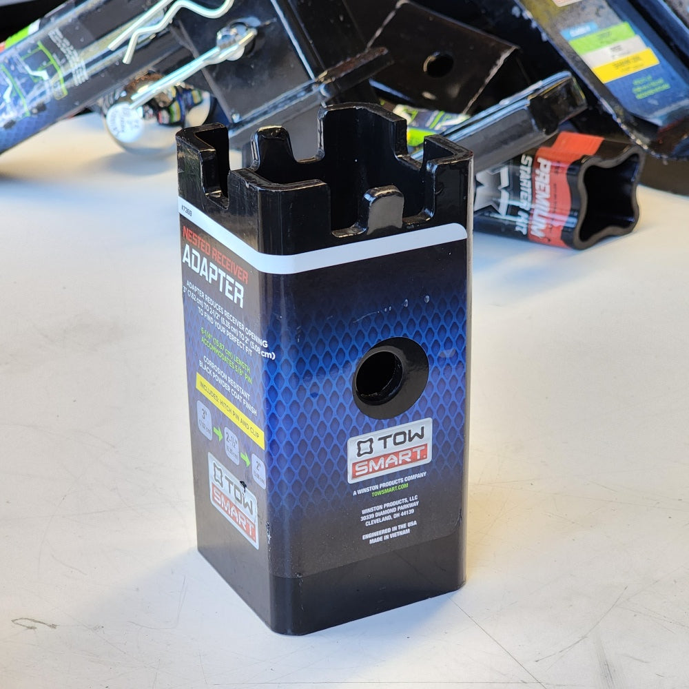 Class 3/4 to Class V receiver Adapter, Fits Up to 3 in Class 3/4 to Class V receiver Adapter, Fits Up to 3 in